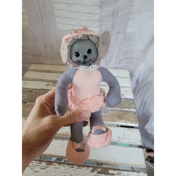 Kurt Adler bendables mouse ballerina ornament plus - Picture 6 of 6